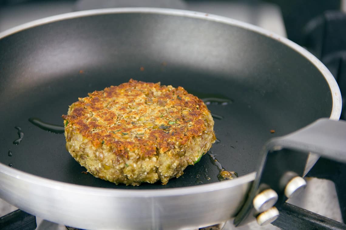 Ricetta Burger di lenticchie